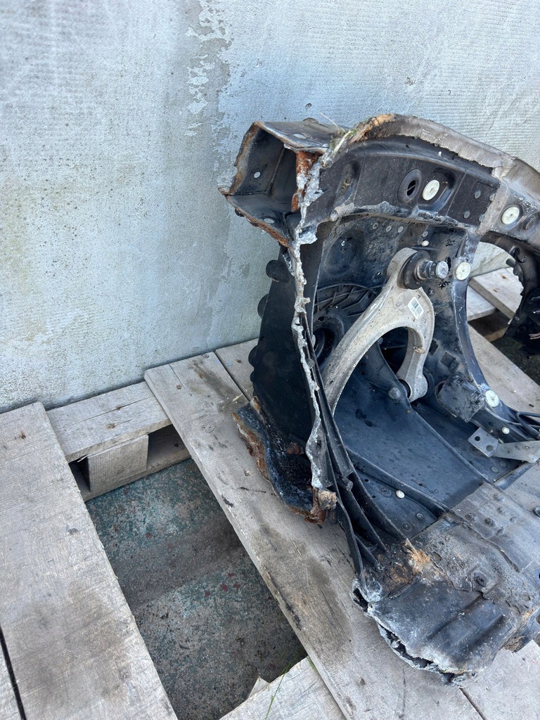 фото №5, Чверть права передня перед правий лонжерон підкрилок bmw 5 g30 g31 jan