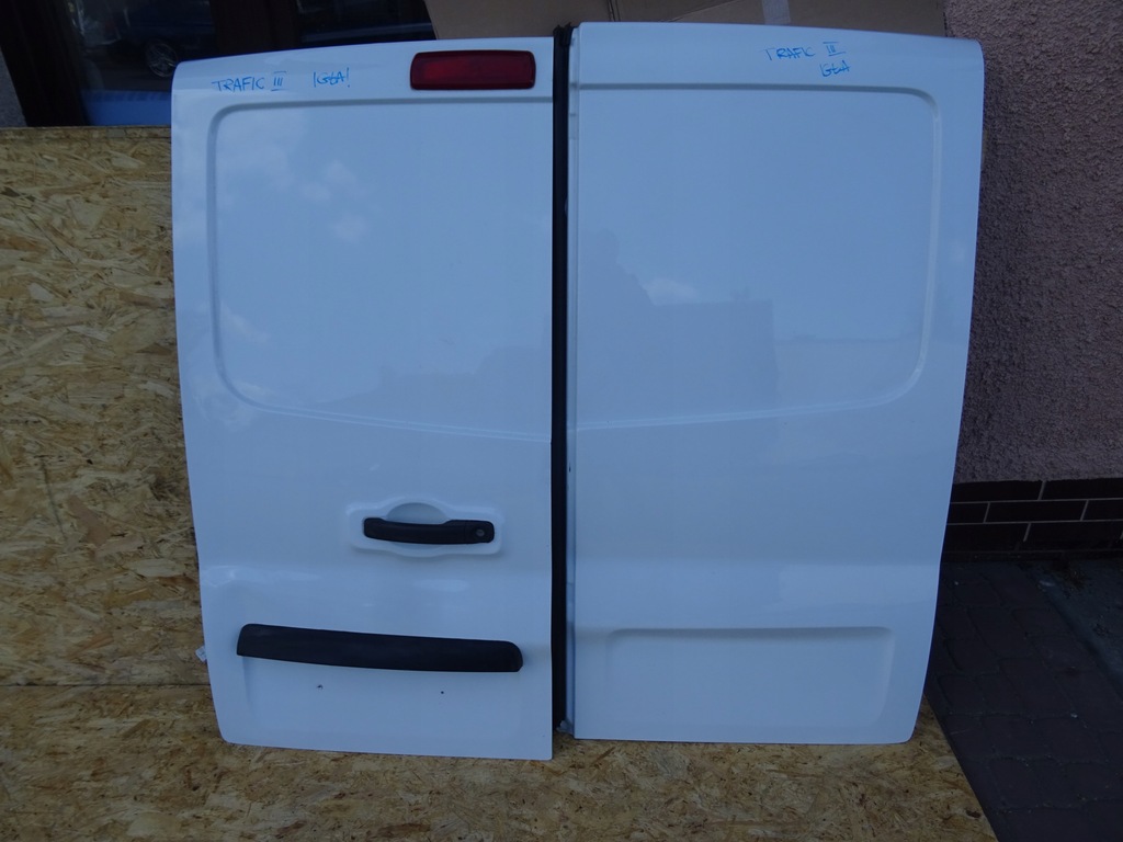 фото №1, Trafic iii vivaro b двері задні задня комплект ідеальний стан !