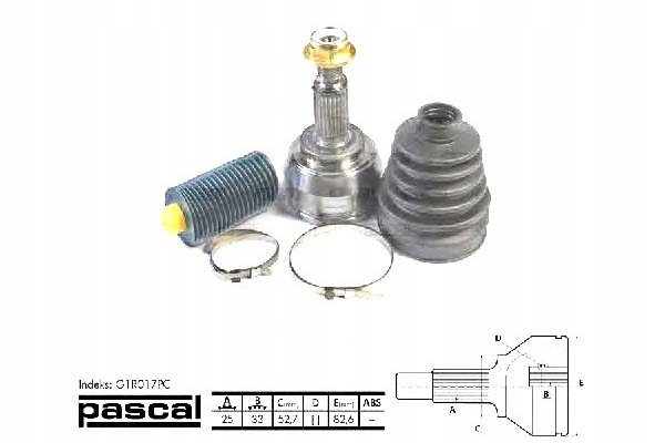 фото №2, Шарнір привідний зовнішній renault grand scenic i