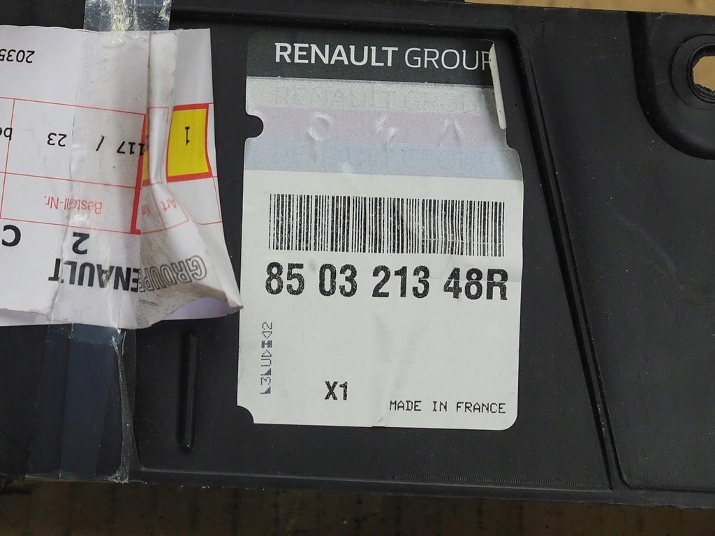 фото №7, Напрямна бампера задня renault zoe 850321348r