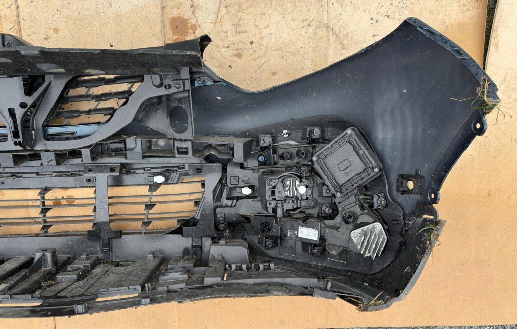 фото №13, Бампер передний kompletny renault captur i captur 1 6xpdc niebieski orygina