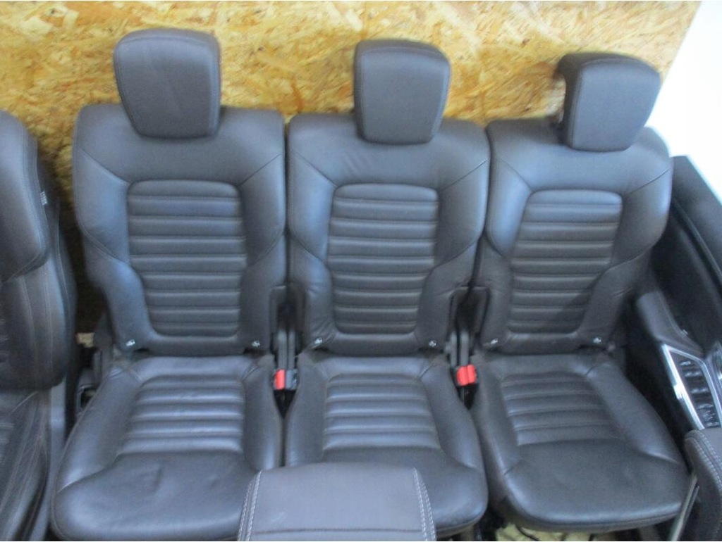 фото №4, Сиденье сиденья заднее сиденье обшивки салон renault espace v 5 кожа коричневый 7 человек