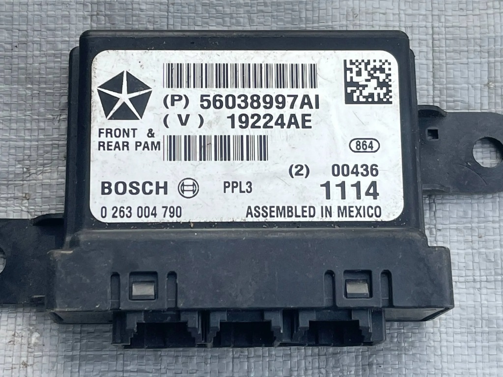 фото №1, Jeep cherokee kl блок управления модуль pdc 56038997ai