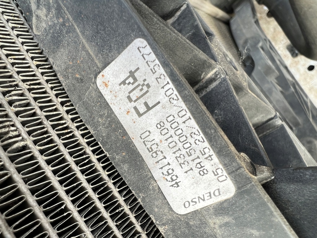 фото №7, Комплект радіатор вентилятор corsa d 1,3