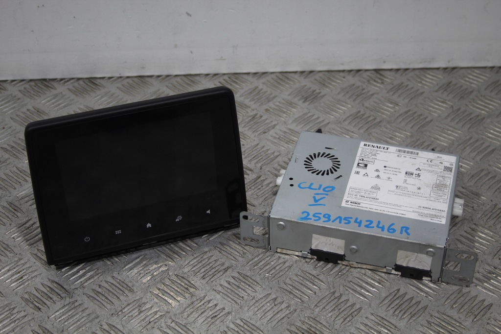 фото №1, Радіо navi clio v 5 259154246r