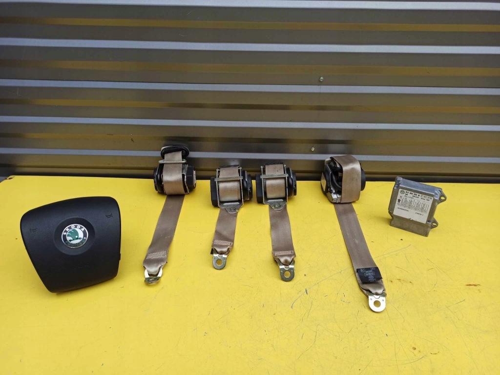 фото №1, Skoda octavia ii подушка подушка безпеки ремені перед задня