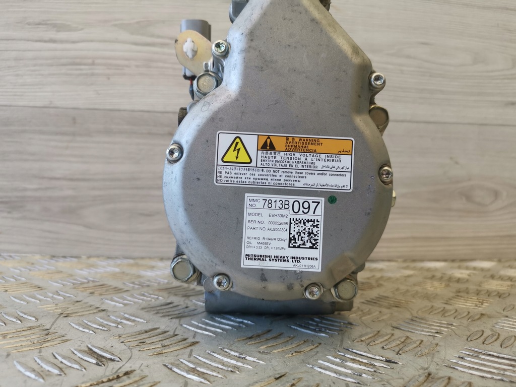 фото №6, Outlander iii lift 2.0 2.4 phev компрессор кондиционера