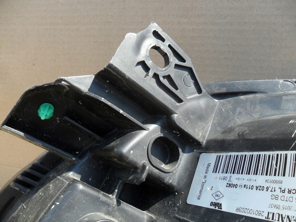 фото №9, Лампа фара передній правий clio iii 260100203r