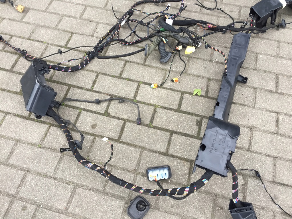 фото №7, Mercedes c-klasa w206 kombi электропроводка жгут салона 2.0 бензин