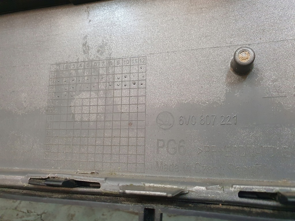 фото №10, Бампер skoda fabia 3 iii 6v0 перед передній