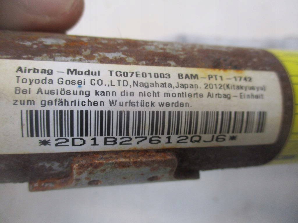 фото №4, Шторка безпеки подушка безпеки ліва lexus rx450 2011 rok