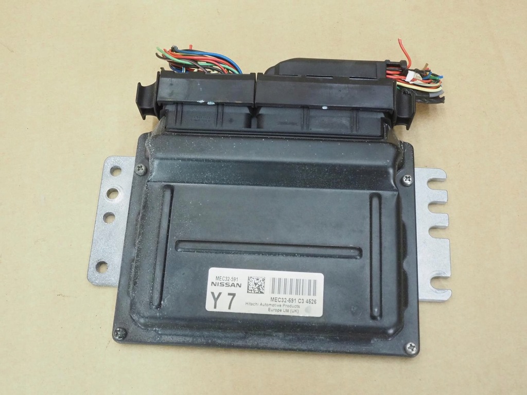 фото №9, Бортовой компьютер двигателя nissan primera p12 1.8 16v mec32-591