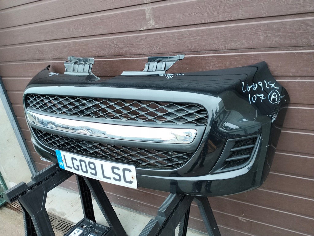 фото №11, Бампер перед peugeot 107 lift хром цвет exz 2008-2012