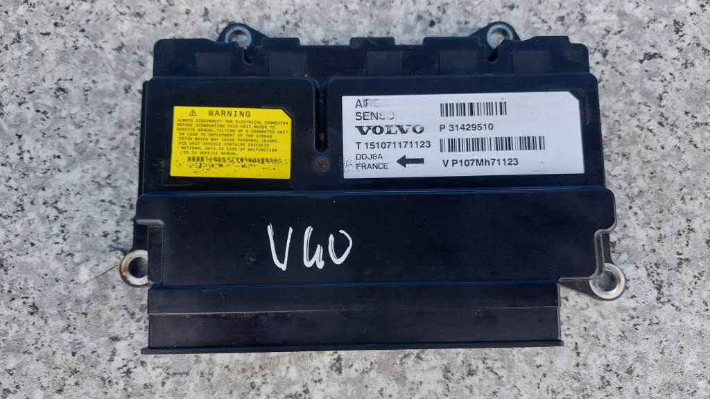 фото №1, Volvo v40 ii датчик modół подушек 31429510