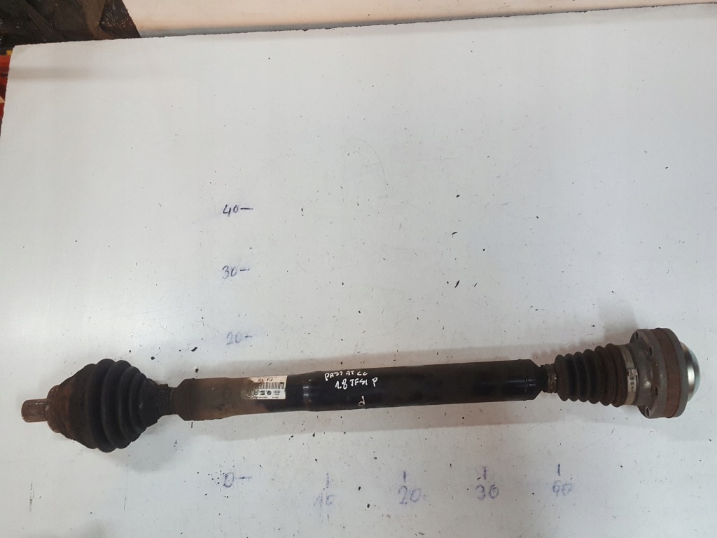 фото №1, Vw passat cc 08-12r 1.8 tsi приводной вал правая перед manu