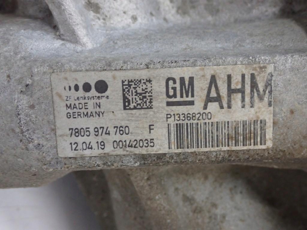 Рейка рульова колонка трансмісія європа p13368200 opel zafira c iii 12r Доставка