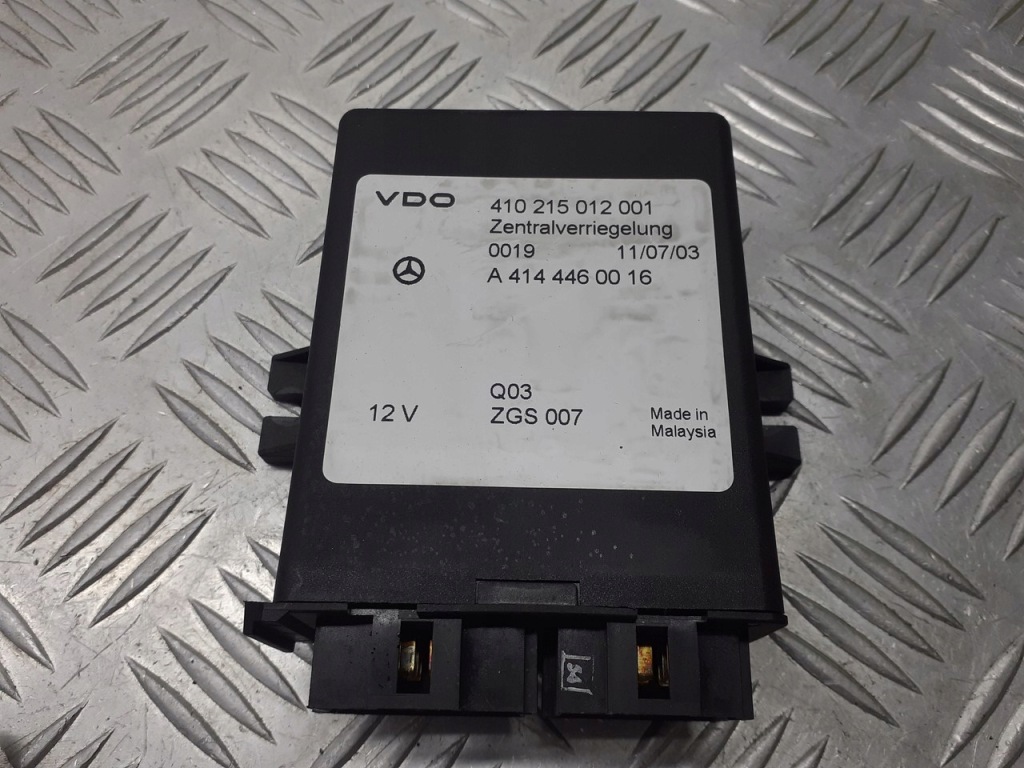 фото №1, Блок управления модуль замка центрального mercedes vaneo 1.7 cdi a4144460016