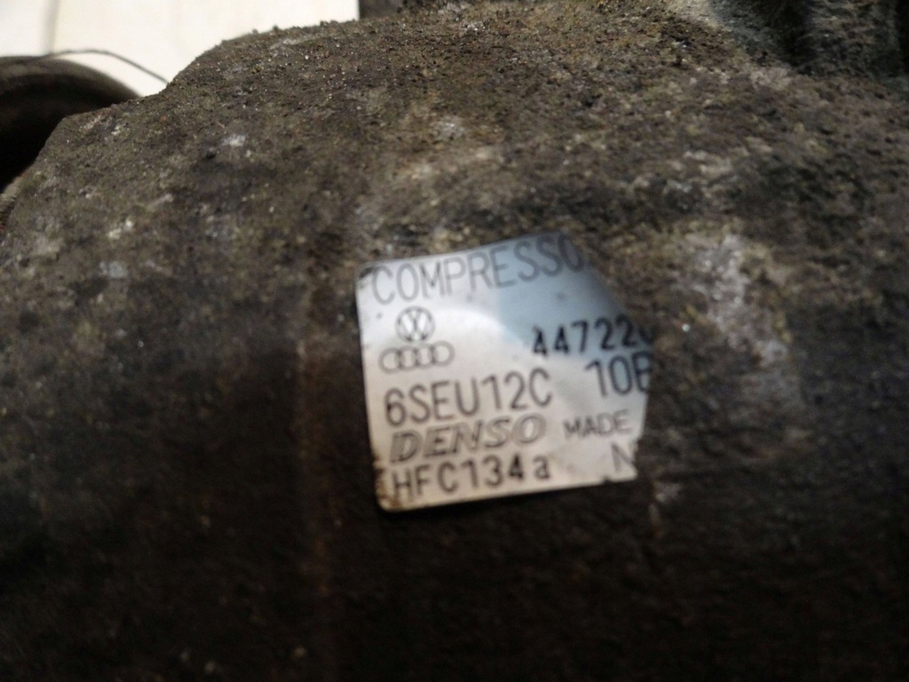 фото №12, Audi a2 2002 hb 1.4 tdi компресор кондиціонера 447220-8196 6seu12c