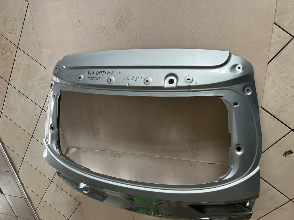фото №7, Kia optima iv kombi крышка багажника багажника цвет c3s