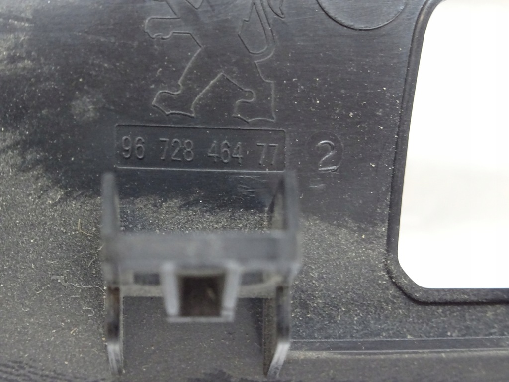 фото №7, Peugeot 208/2008 рамка консоли защита радио панель кондиционера 9672846477