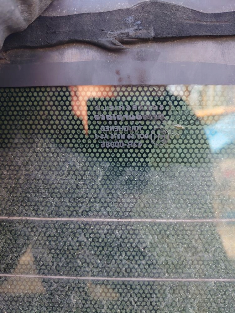 фото №4, Стекло klpay задняя задняя renault trafic vivaro