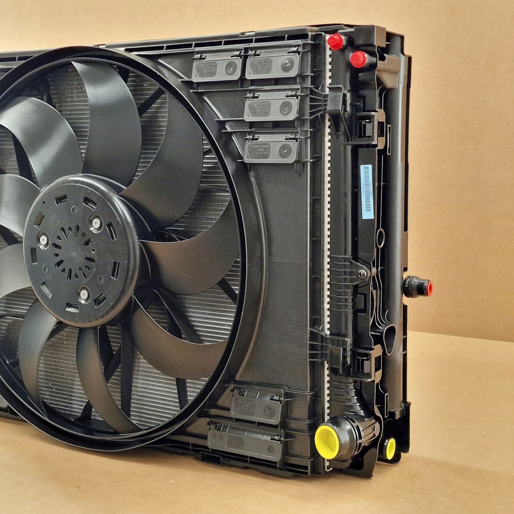 фото №3, Комплект радиатор вентилятор mercedes sl r232 amg gt c192