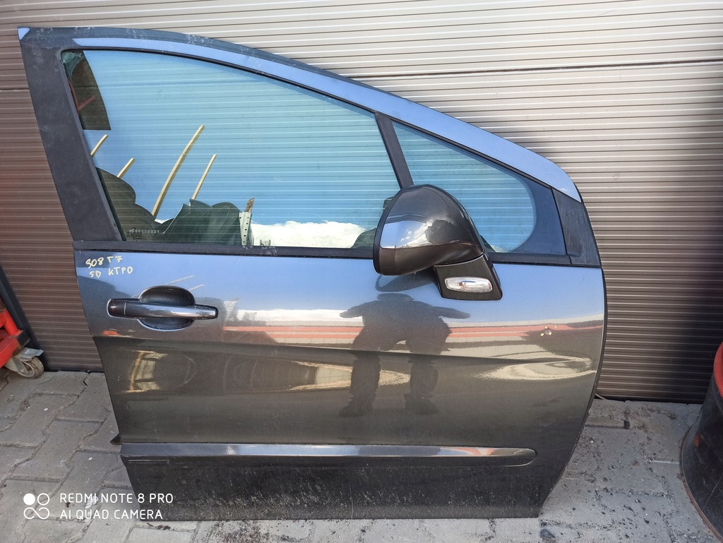 фото №1, Peugeot 308 t7 дверь правый перед передние ktpd