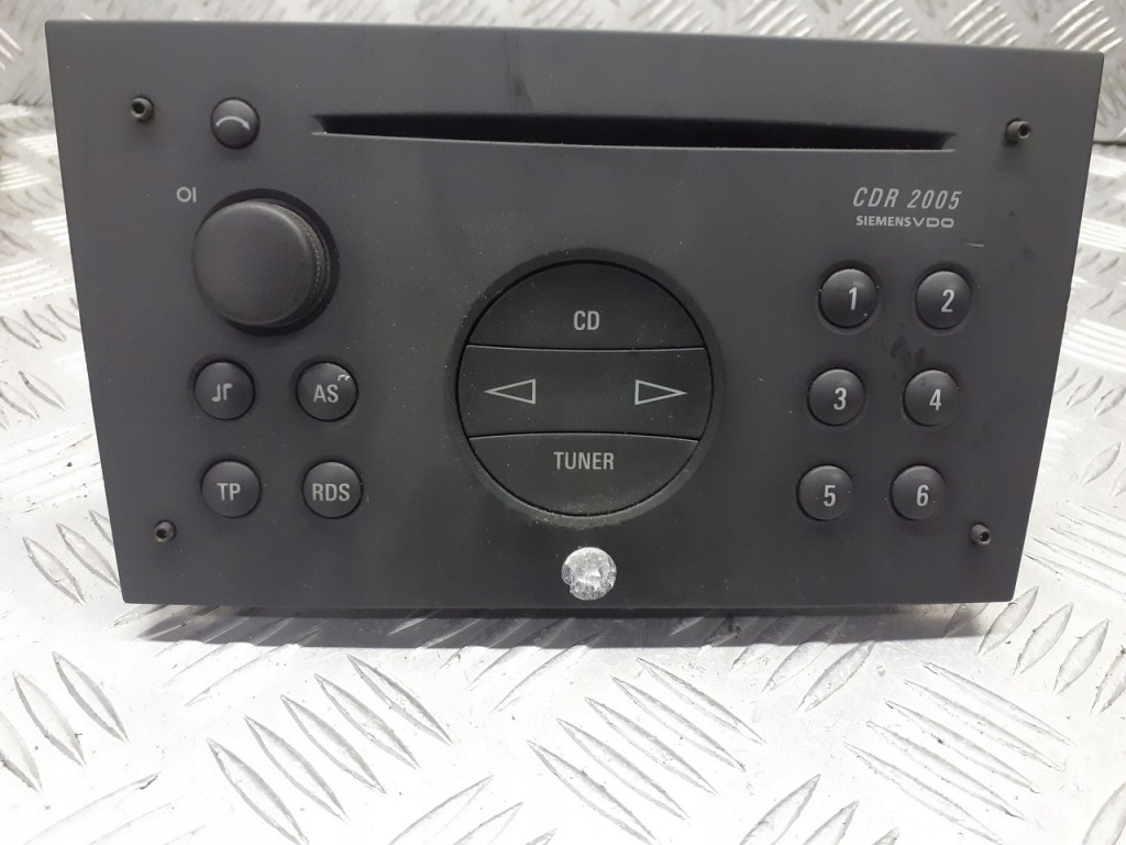 фото №1, Радио заводской cdr2005 opel corsa c 24469305