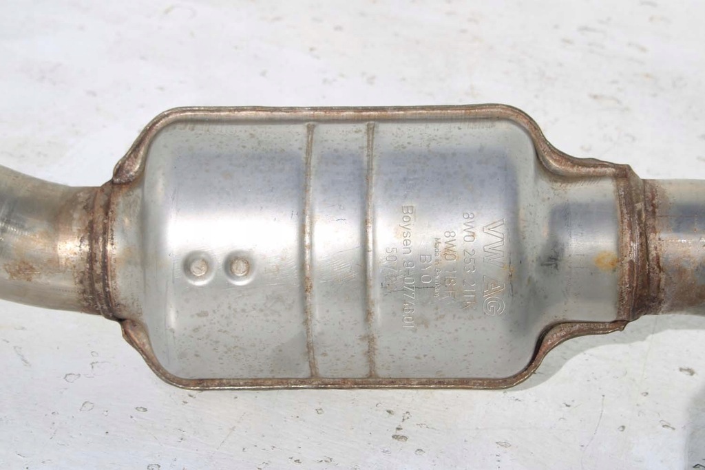 фото №8, Audi rs4 rs5 выхлоп гаситель средний 8w0253300bj 2.9 tfsi 331kw 450 8w025321