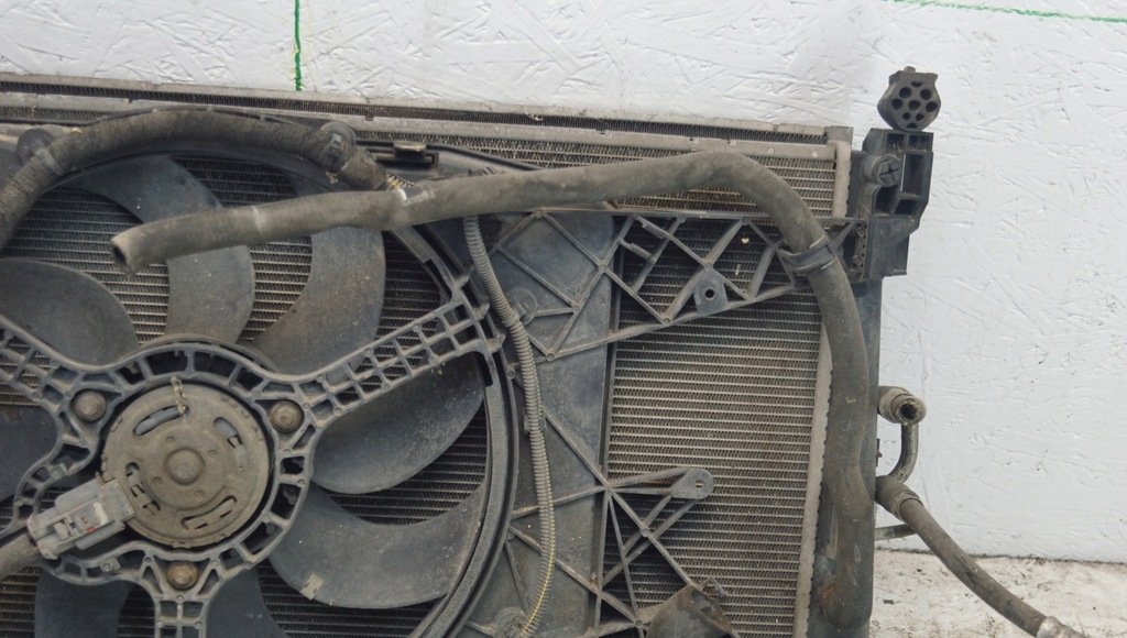 фото №9, Opel corsa d комплект радиатор вентилятор 1.3 cdti