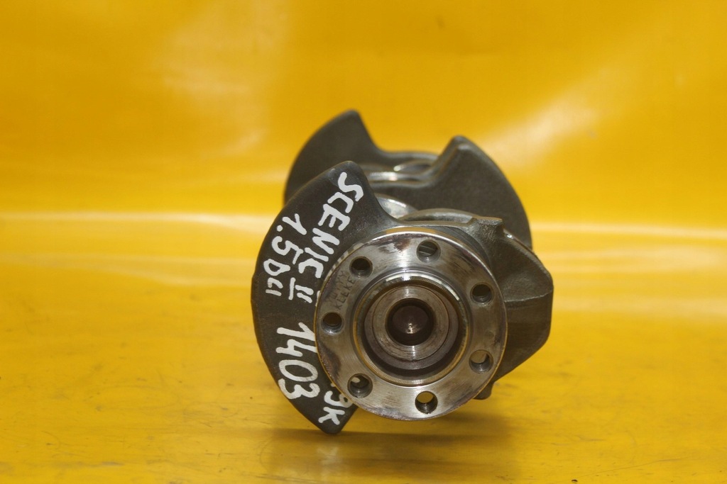 фото №9, Wał колінчастий renault scenic ii megane ii kangoo clio 1.5 dci k9k 6226