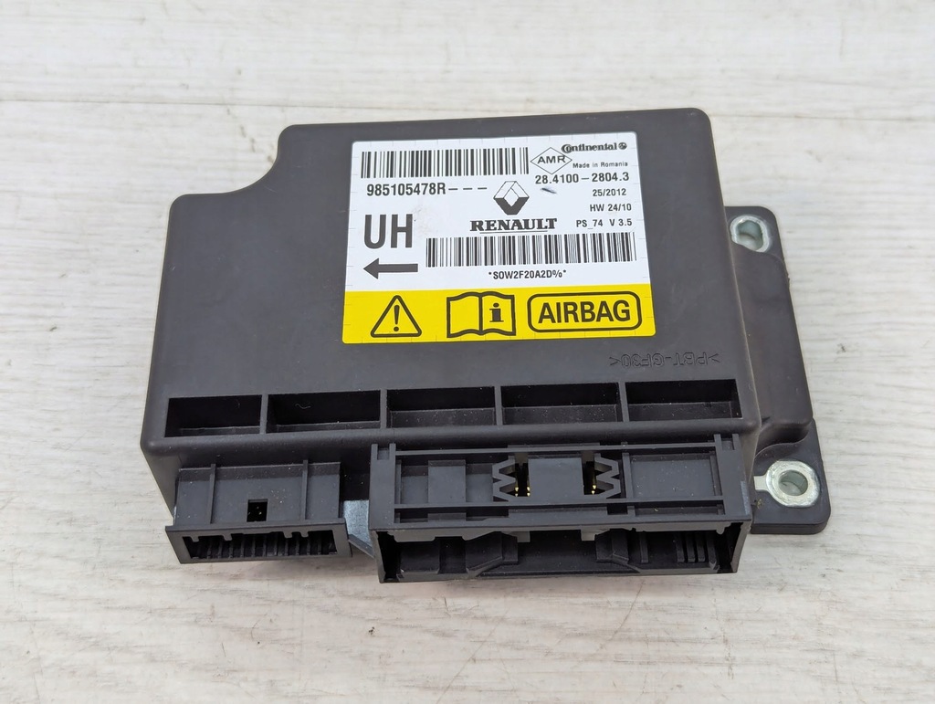 фото №1, Блок управления модуль подушка безопасности renault megane iii 985105478r