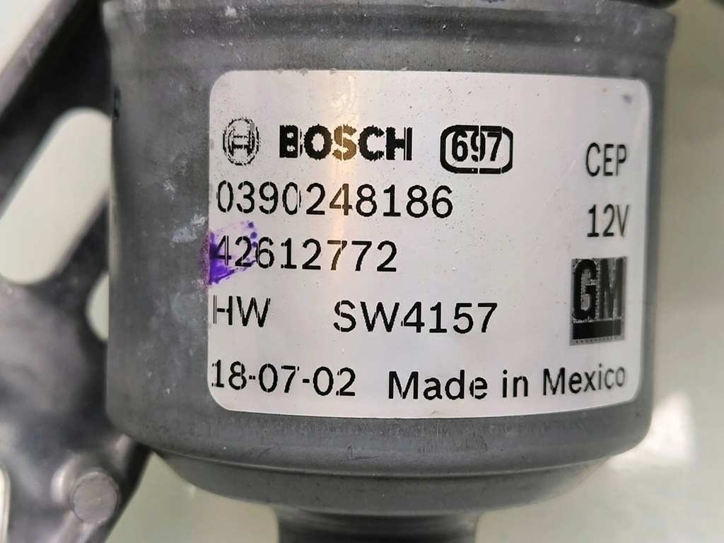 фото №8, Chevrolet bolt ліва сторона механізм двірник скло передньої / лобове