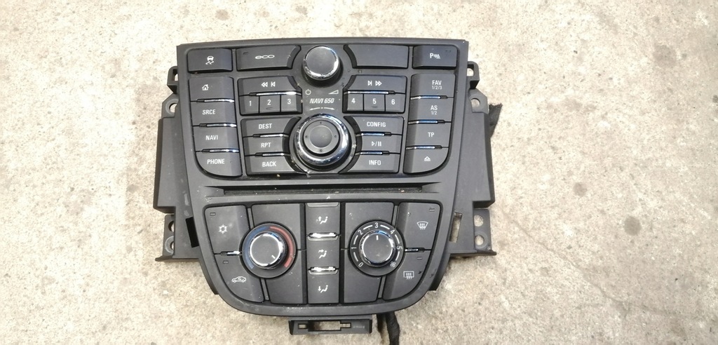 фото №1, Opel astra iv j панель радіо 13406665