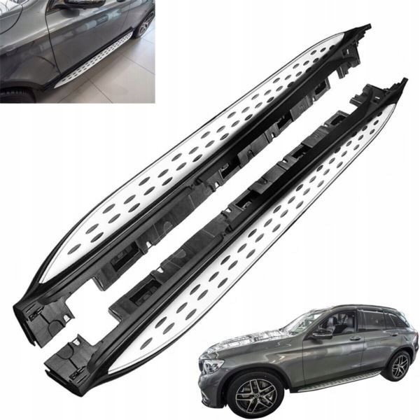 Купити Пороги порогові alu mercedes glc x253 , купе c253