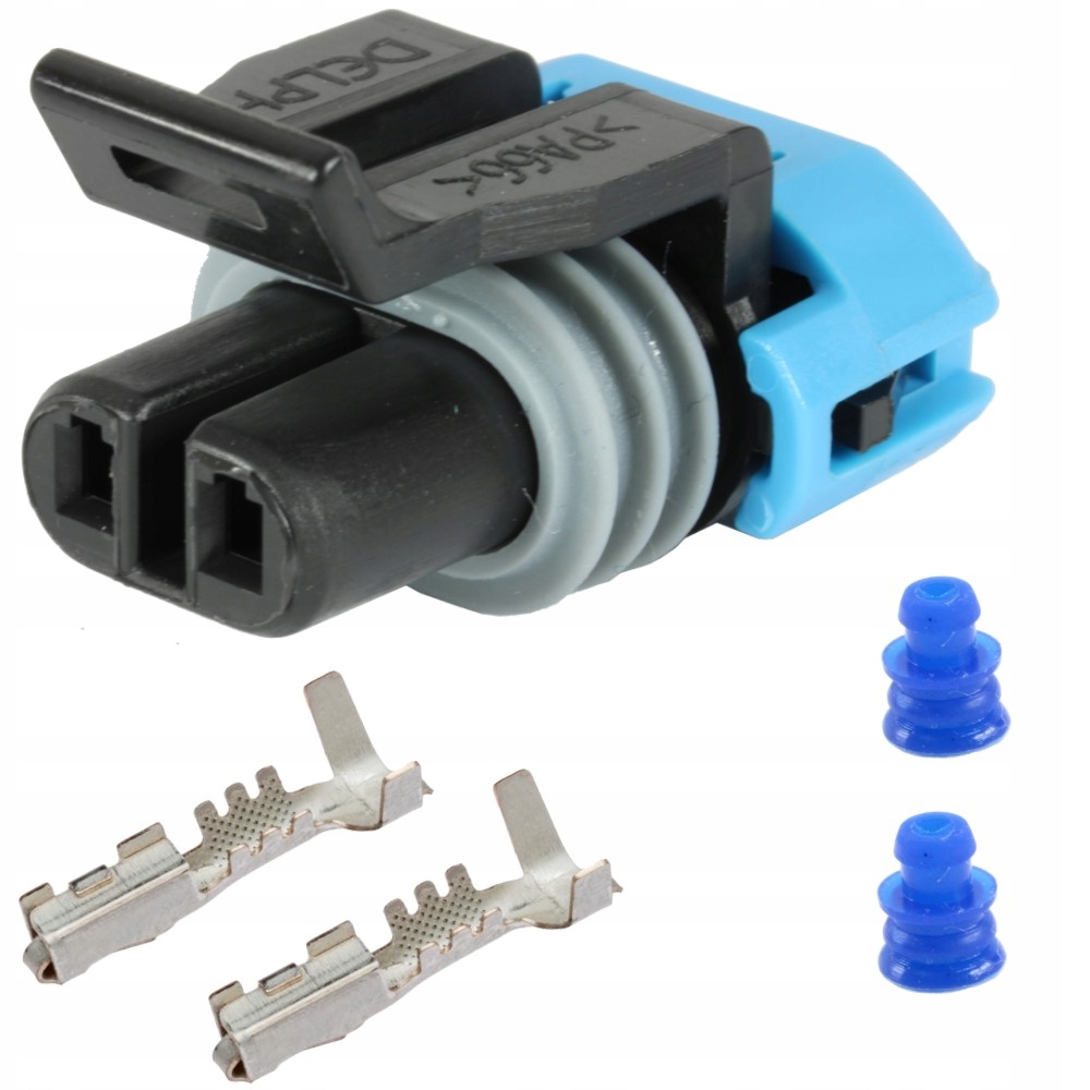 фото №1, Штекер 2-pin delphi 12052641