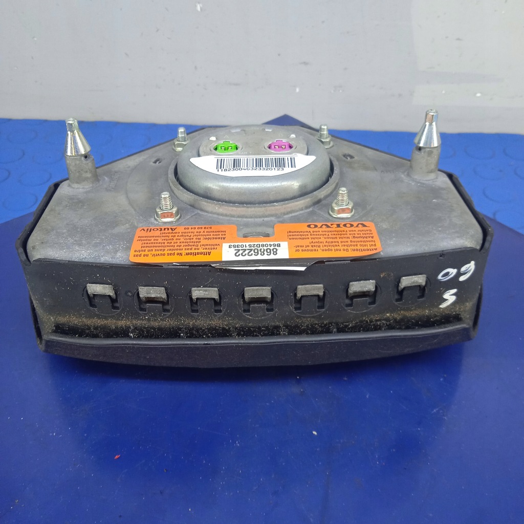 фото №6, Volvo s60 v70 s80 подушка воздушная подушка безопасности водителя 8686222