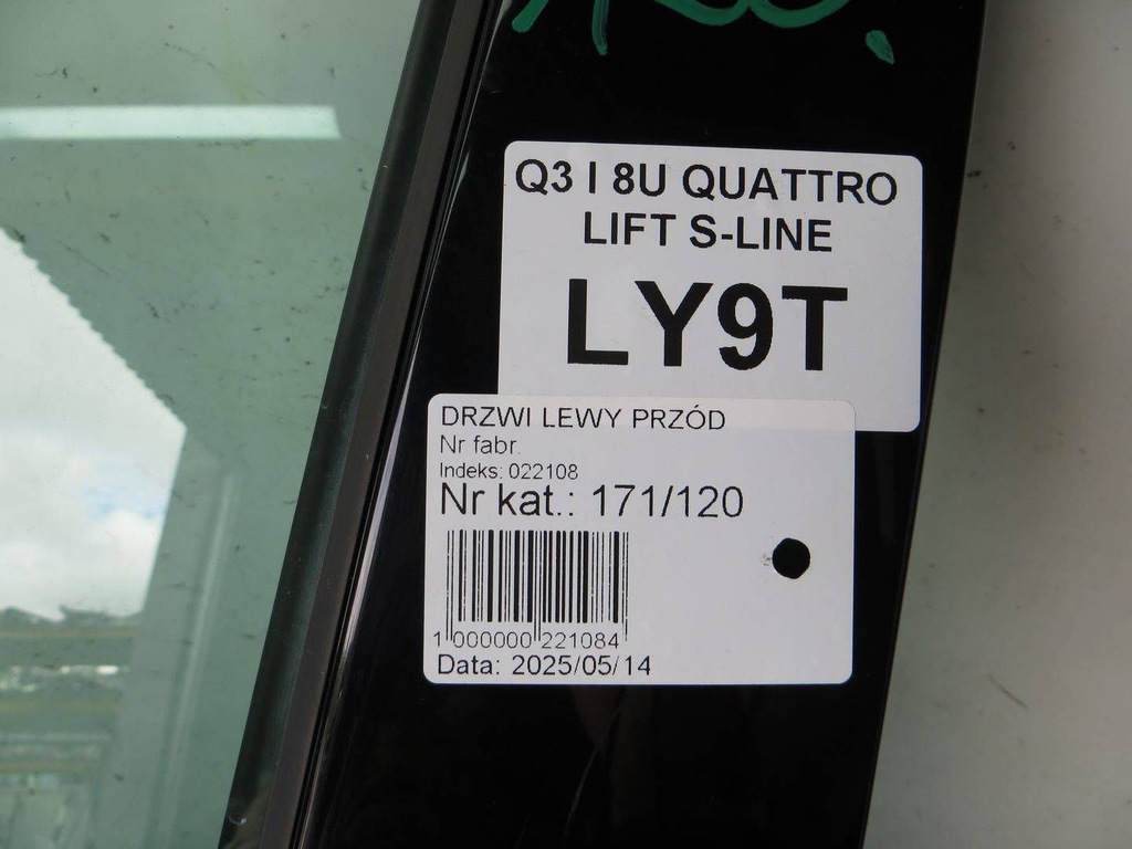 фото №6, Audi q3 8u lift дверь левый перед ly9t 14-