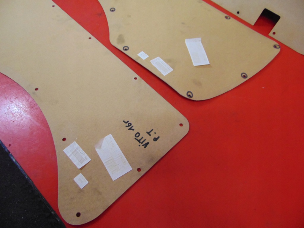 фото №15, Mercedes vito w447 плита обшивка кузов комплект