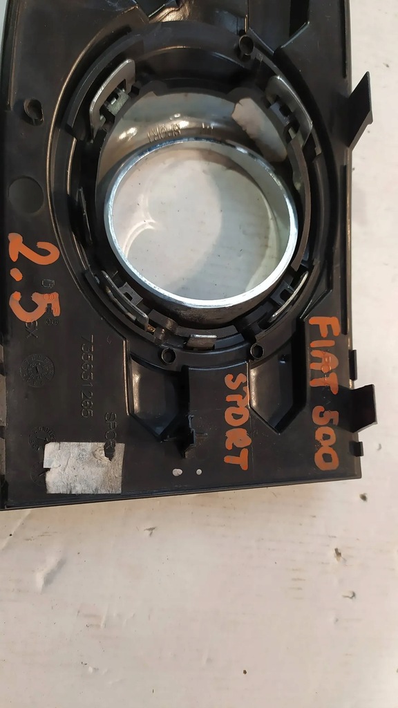 фото №6, Решётка бампера левая перед fiat 500