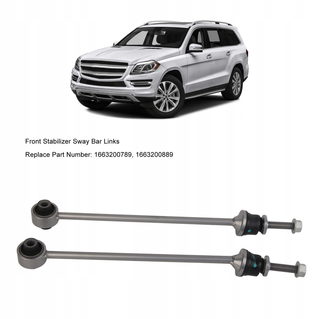 фото №14, Стабілізатор передній підвіска з'єднувач стабілізатора 1663200889 лівий