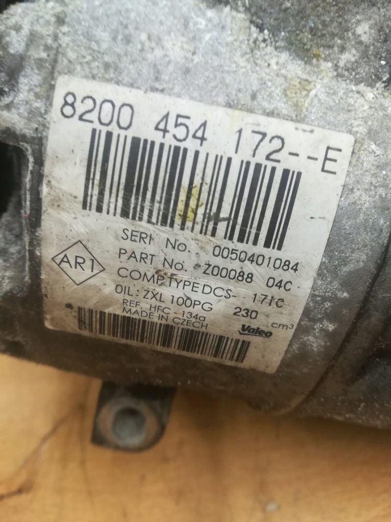 фото №5, Компрессор кондиционера renault espace iv 2.0 dci