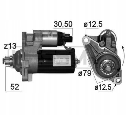 Купити Era messmer стартер audi, seat,skoda, vw