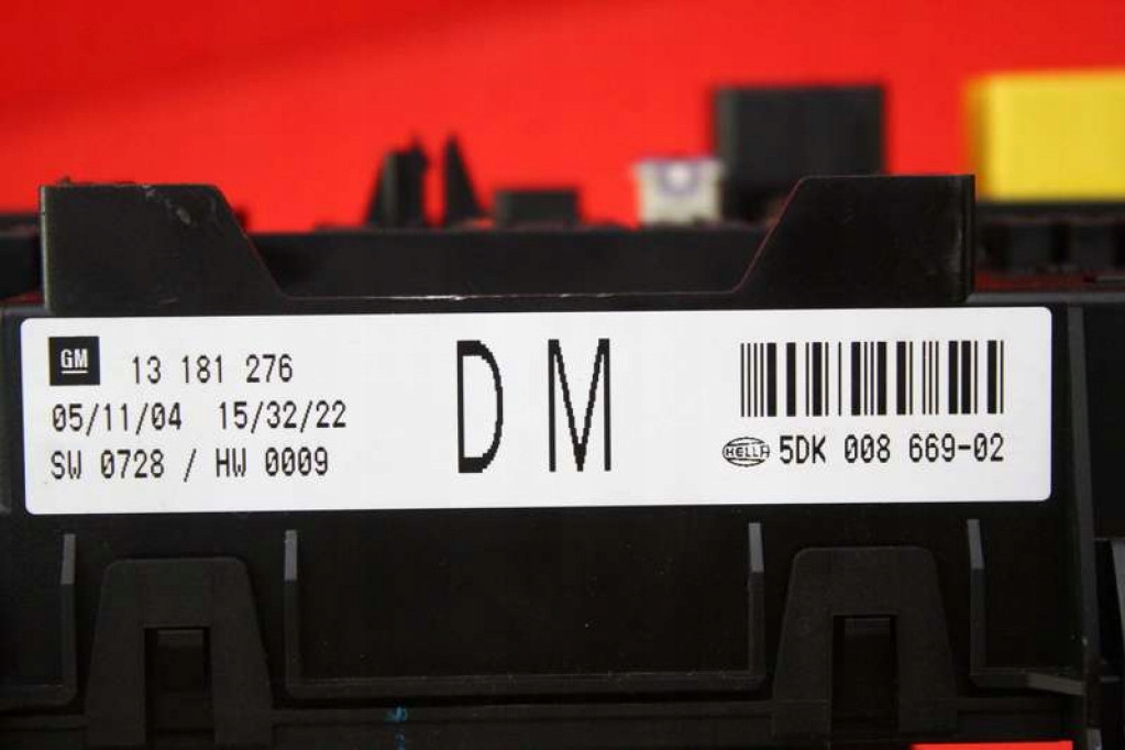 фото №7, Коробка запобіжників bsi 13181276 dm opel astra 3 iii h 1.6 16v 105 km