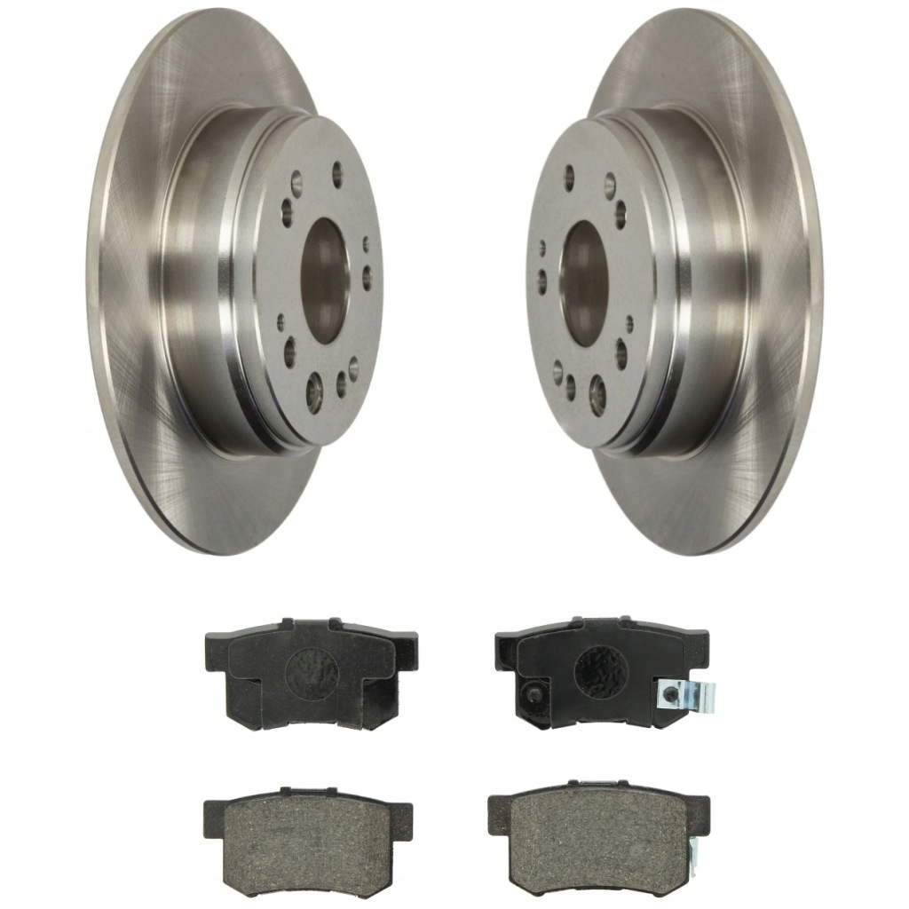 фото №1, Гальмівні диски + гальмівні колодки задня honda cr-v ii 2.0/2.4 2001-07