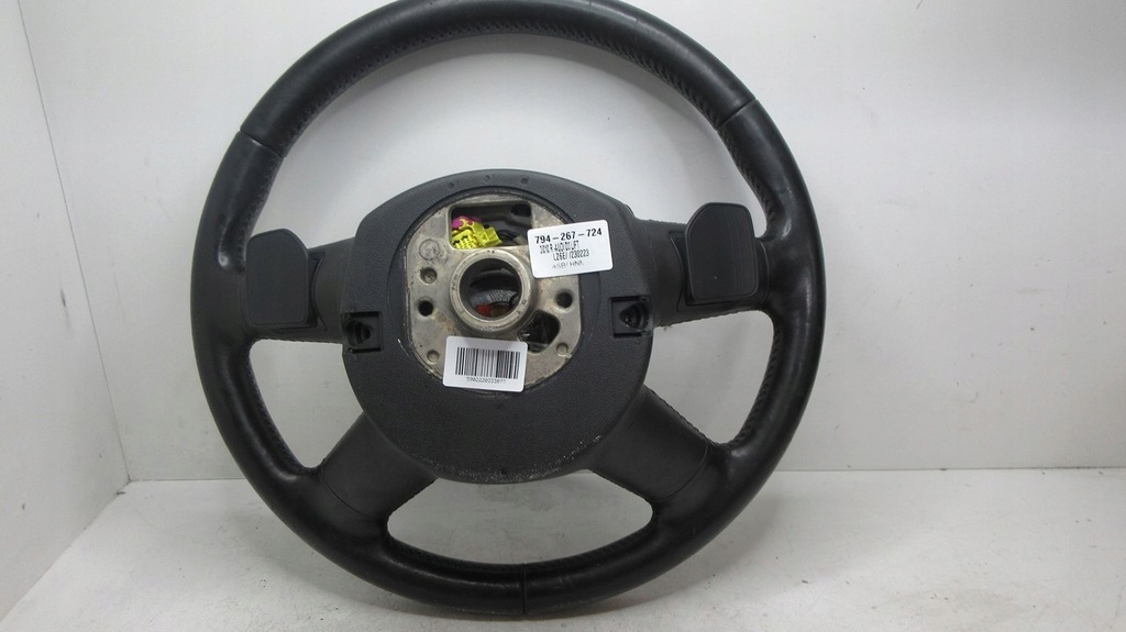 фото №12, Audi a8 d3 lift воздуховод подушка водителя четырёхлучевая лепестки переключения