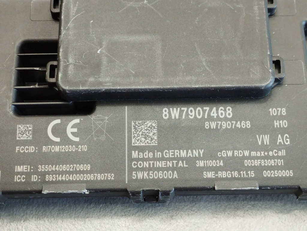 фото №2, Audi a4 b9 модуль шлюз 8w7907468