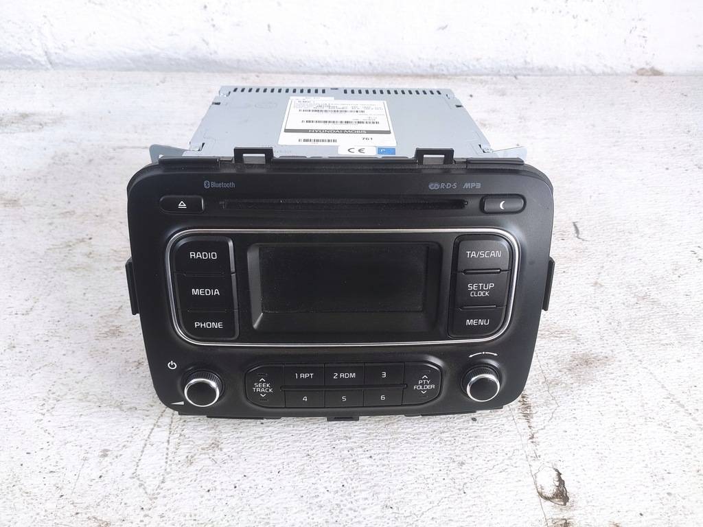 фото №1, Kia carens iv 2013 радіо cd mp3