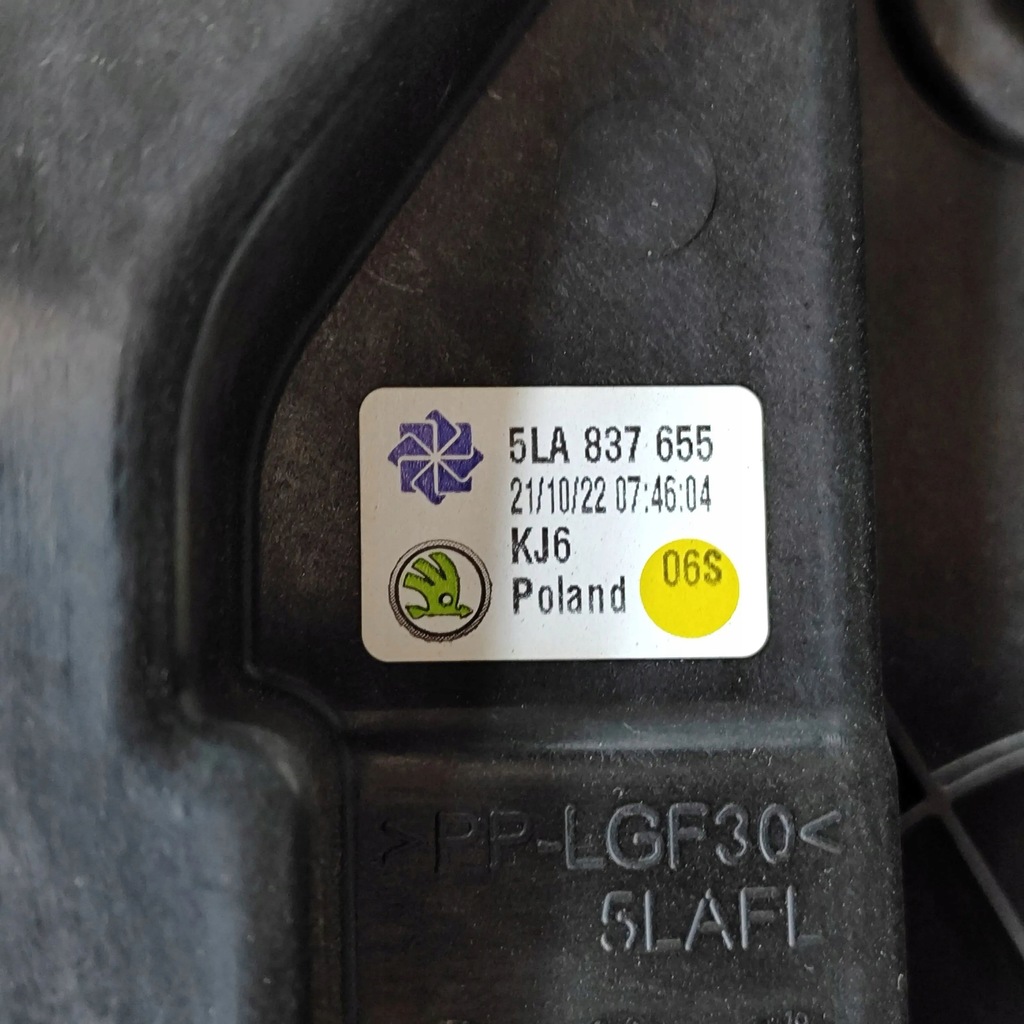 фото №7, Skoda enyaq iv 2022 перед сторона ліва підйомник скло двері з двигун