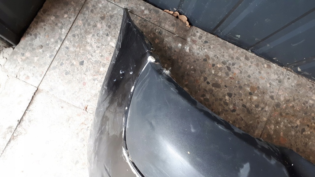 фото №12, Бампер задняя renault clio ii granatowy